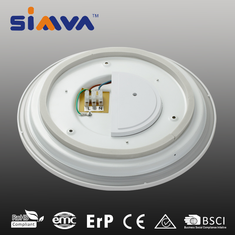 China Factory Round LED Flush Mount Ceiling Light 20W LED Ceiling Lighting, Round Panel Lighting for Bedroom, Kitchen, Dining Room