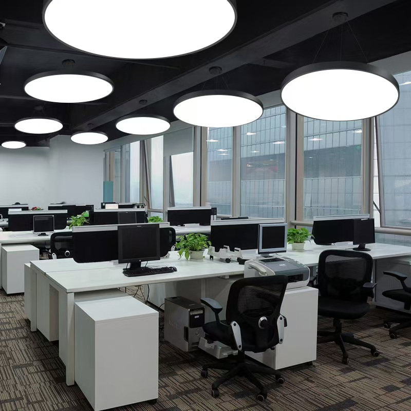 Round Motion Sensor Control Flush Mount Ceiling Light Voice Control Light LED Ceiling Light