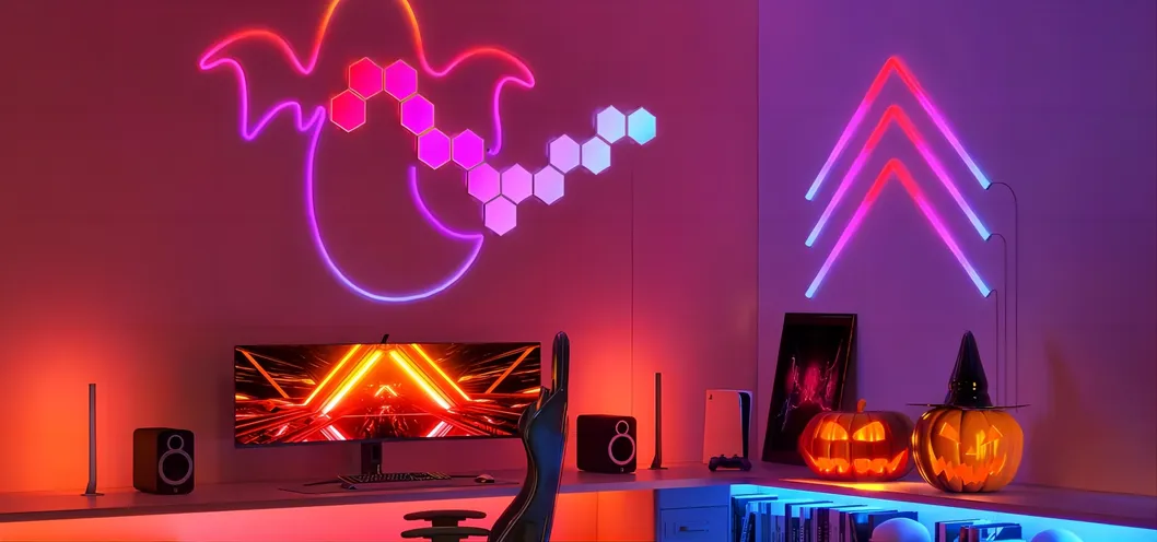 RGB LED Floor Lamp Remote APP Control Music Sync