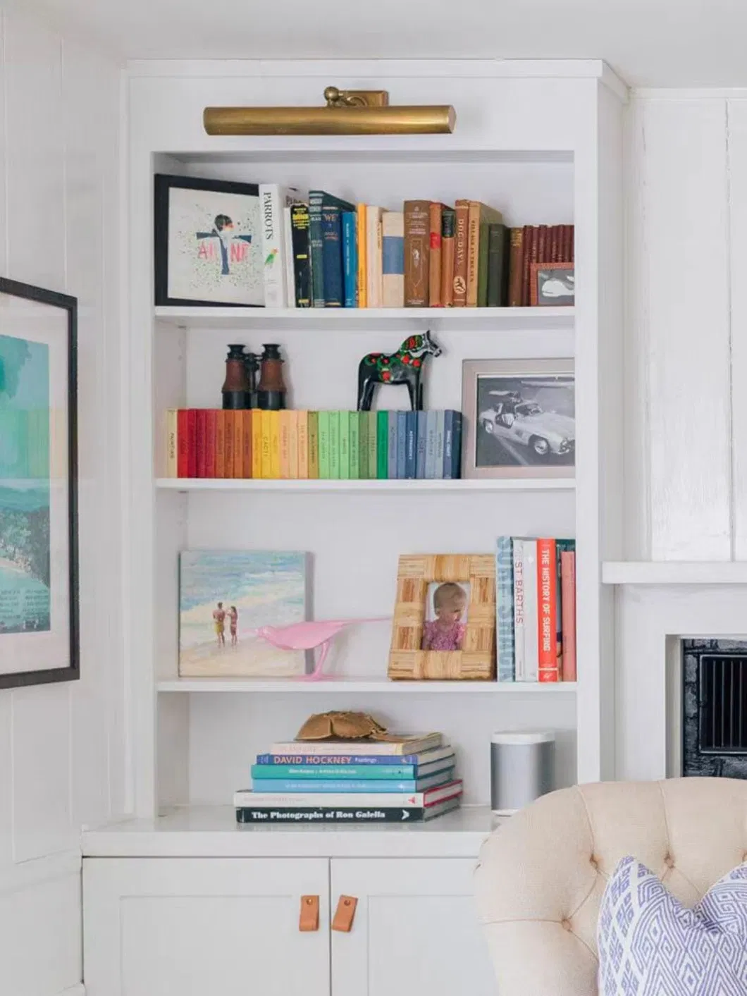 Modern American Design Solid Brass Wall Lamp Copper Picture Light