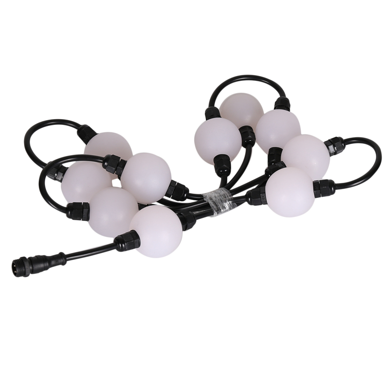 Pixel Mapping Color Changeable String DMX 3D LED Solid Ball Light