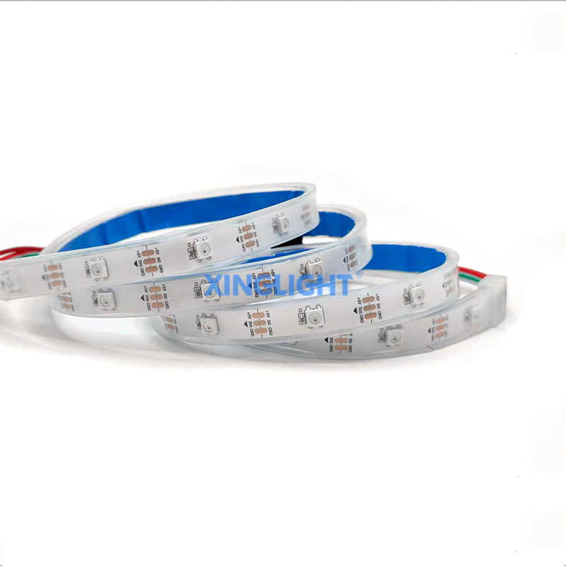 5V RGB Smart Strip Light 30LED with Seven Color USB Connectivity Copper Lamp Body Atmosphere Light Strings