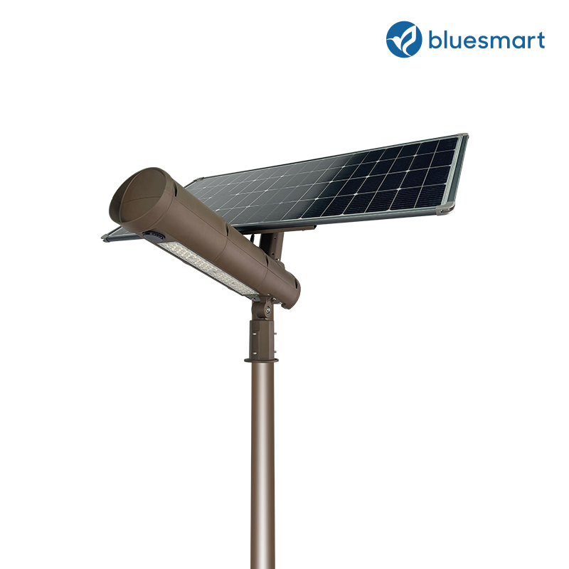 Smart Solar Light with Motion Sensor Auto Brightness Adjustment LED Battery Lamp