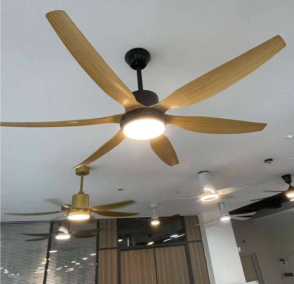 220V Modern Electric Fan Light CCT &amp; Dimmable 48inch 52inch Ceiling Fan Light For Balcony Living Cooling &amp; Night Lighting