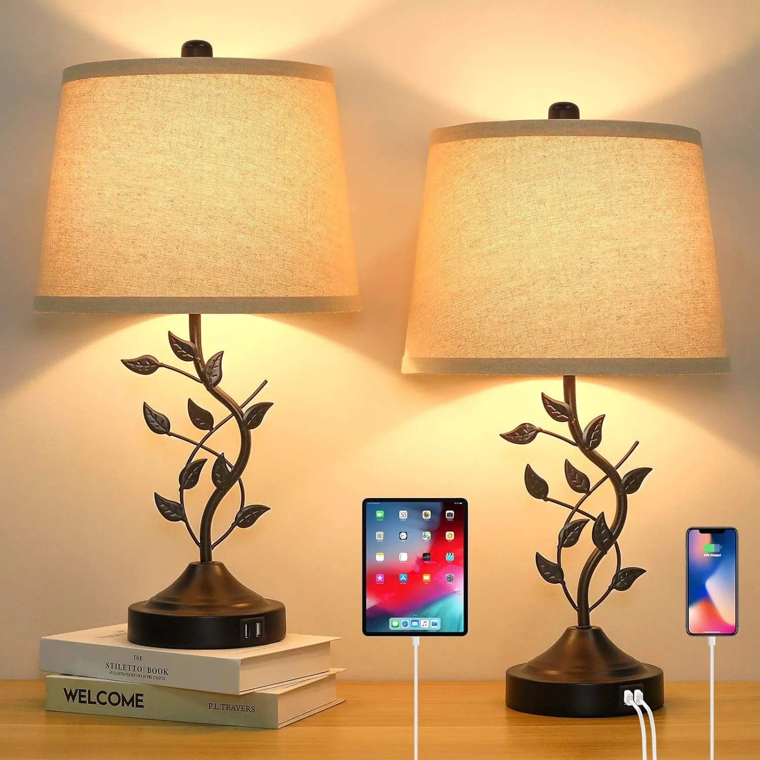 Metal Table Lamp Design