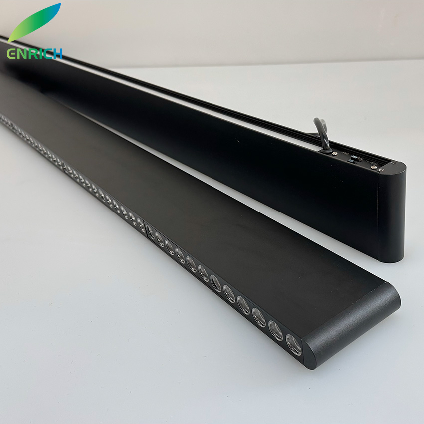 Shop Office Direct &amp; Indirect Pendant Mounted Aluminum Linkable LED Dimmable 20W 40W 60W 80W Linear Light