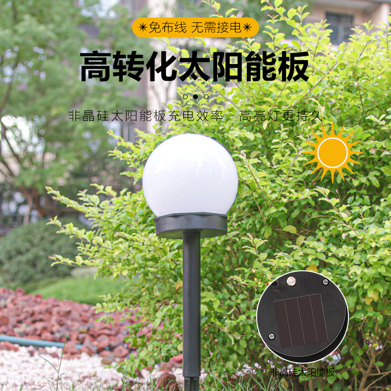 Garden Solarlight lamp Solaire LED Solar Lawn Light Decoration Garden Hollow Lamp Waterproof Solar Path Lighting