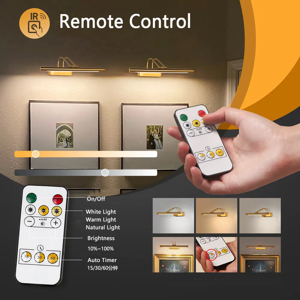 Smart Touch Sensor Picture Wall Light Bedroom/Office/Gallery Lighting