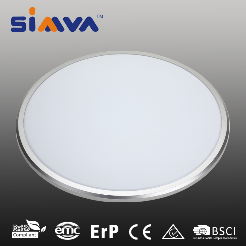China Factory Round LED Flush Mount Ceiling Light 20W LED Ceiling Lighting, Round Panel Lighting for Bedroom, Kitchen, Dining Room