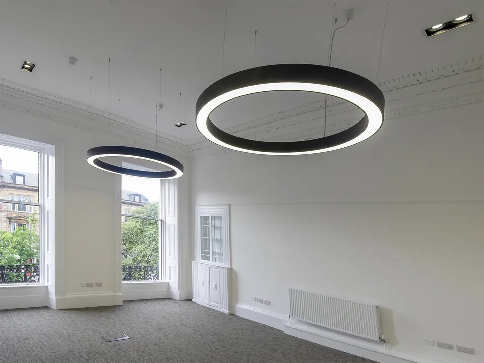 Circular Decorate Pendant Hanging Round Ring LED Pendant Light for Projects