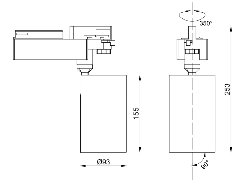 LED Track Light Details