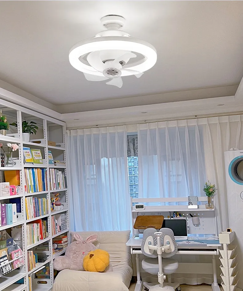 LED Modern Ceiling Fan Lamp Detail 7