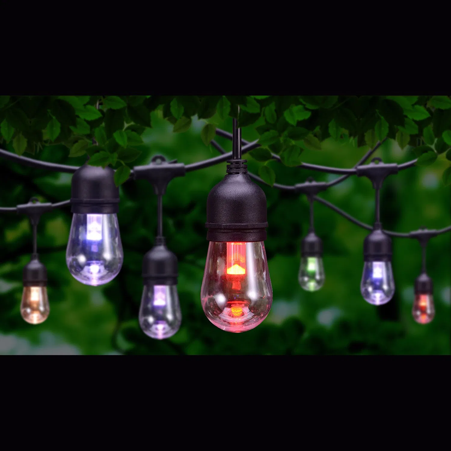 Outdoor String Lights for Cafe Wedding Party Garland Lights