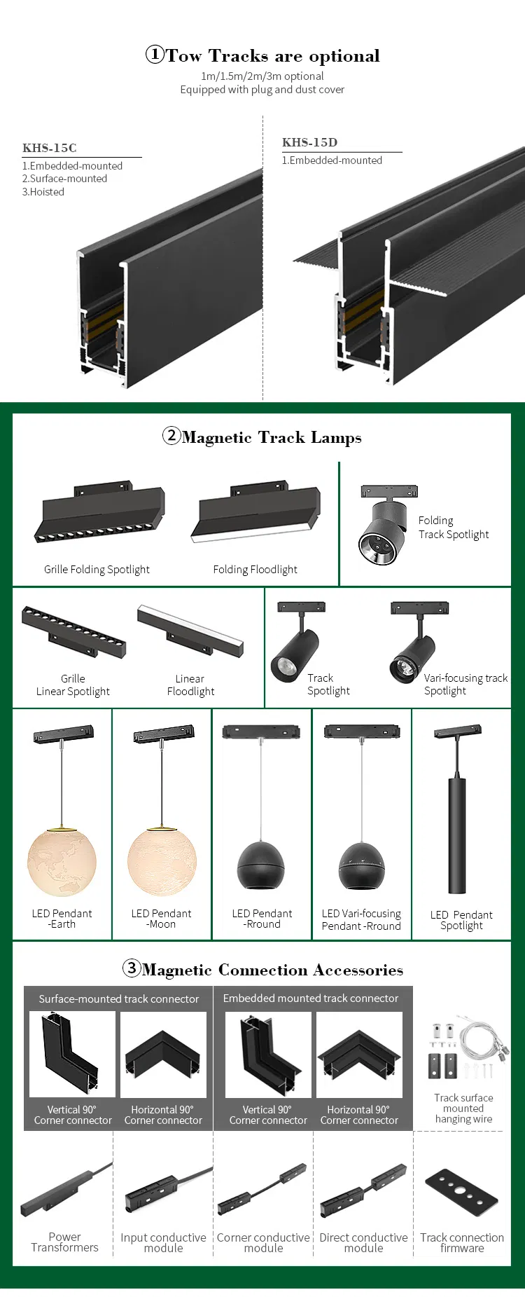 Magnetic Track Light View 2