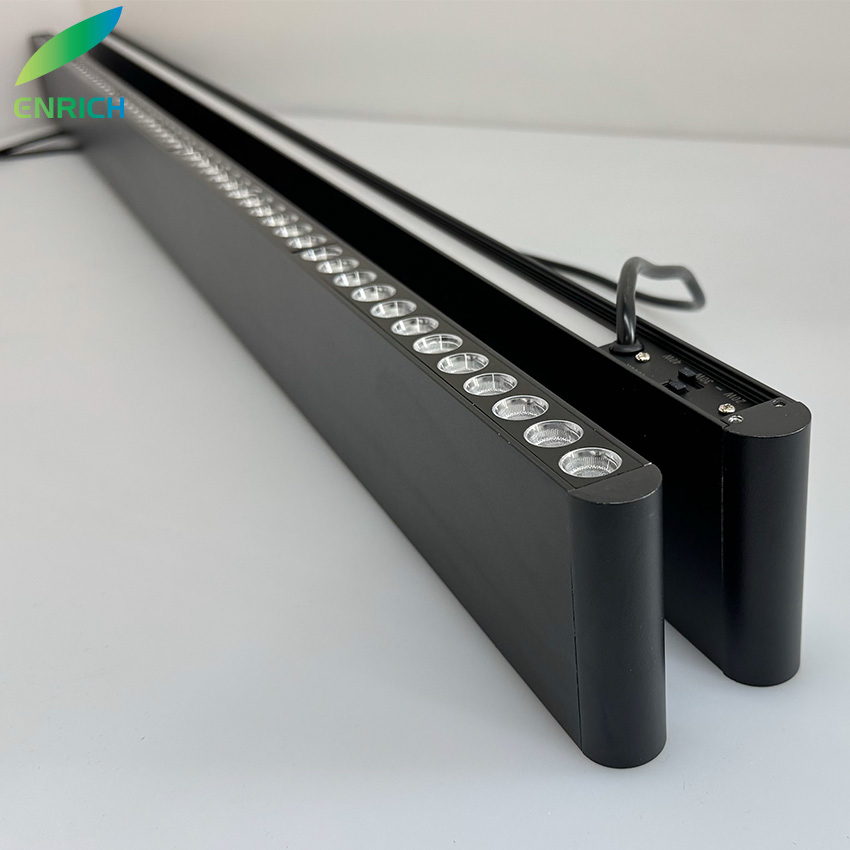 Shop Office Direct &amp; Indirect Pendant Mounted Aluminum Linkable LED Dimmable 20W 40W 60W 80W Linear Light