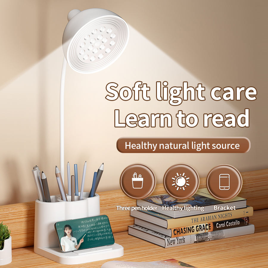Modern LED Charging Lamp with Touch Control Desk Lamp