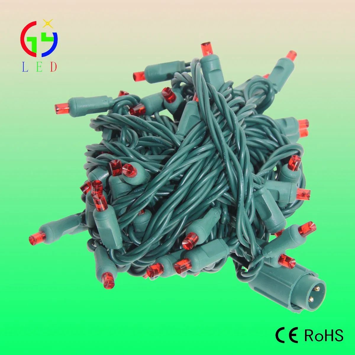 Balled Shape LED 5mm String Light with Coaxial Plugs for Holiday Lighting