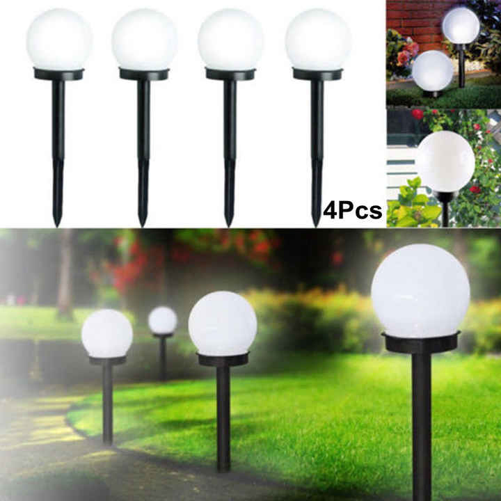 20cm Diameter Big Solar Globe Light Waterproof Outdoor Landscape Path Garden Ball Low Voltage Torch Lighting Lamps for Lawnno Reviews Yet