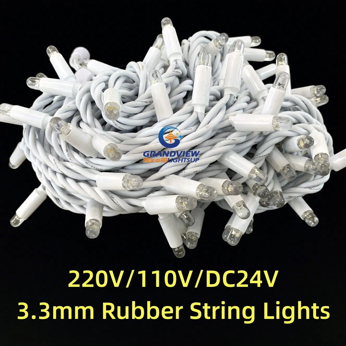 LED Rubber String Light Garland Light for Christmas Outdoor Festival Decoration