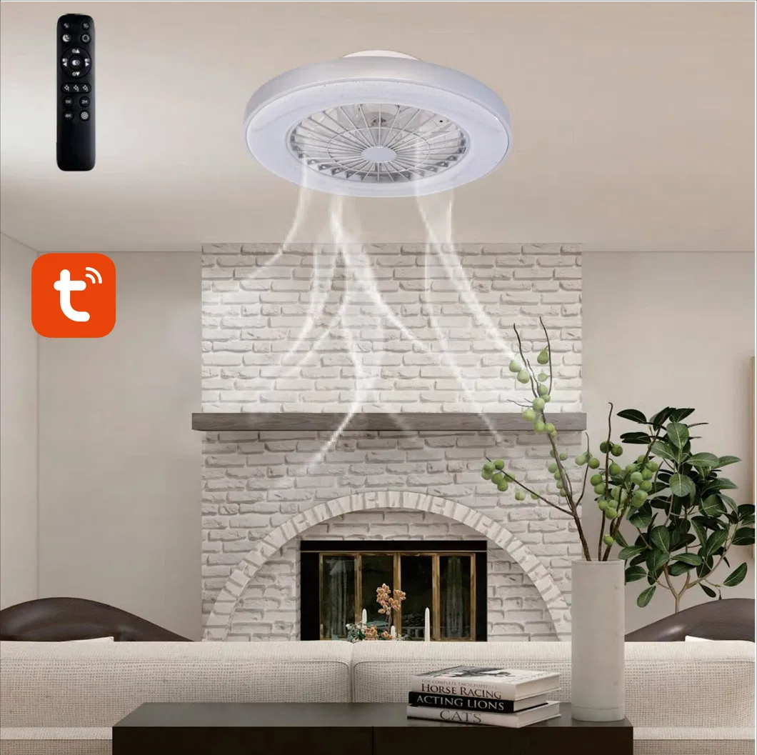 Modern LED Ceiling Fan Lamp Detail 1