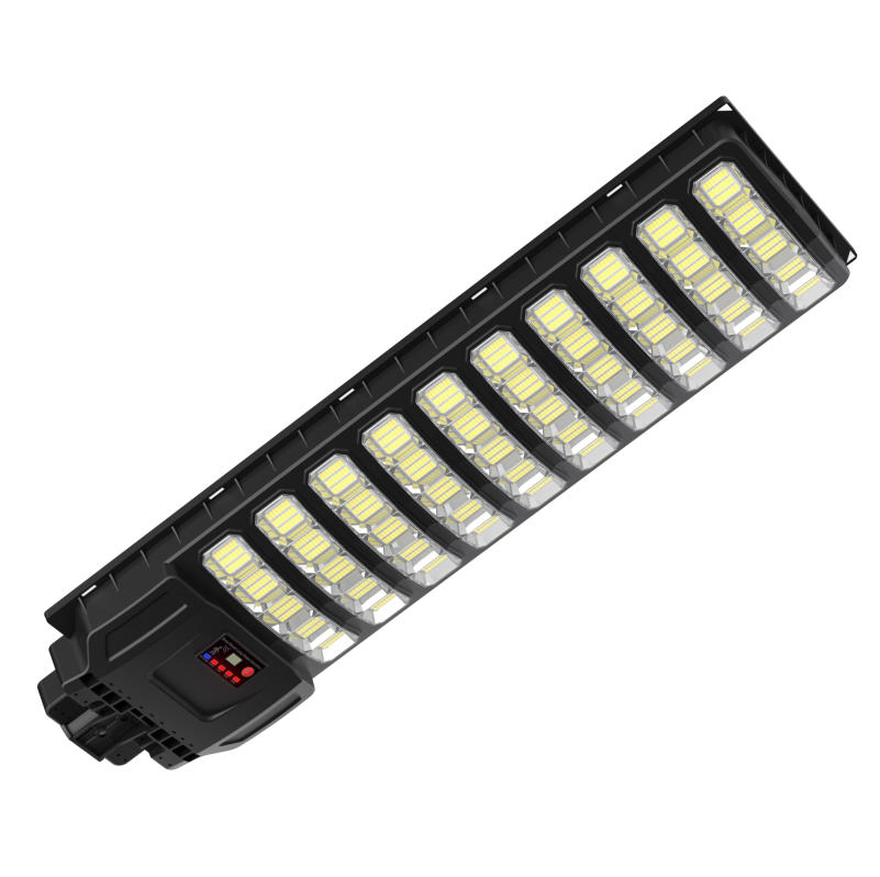 1000W Ultra Bright 18000mAh Solar Parking Lot Light with Remote Control Adjustable Lighting Modes for Garden Path Solar Street Light