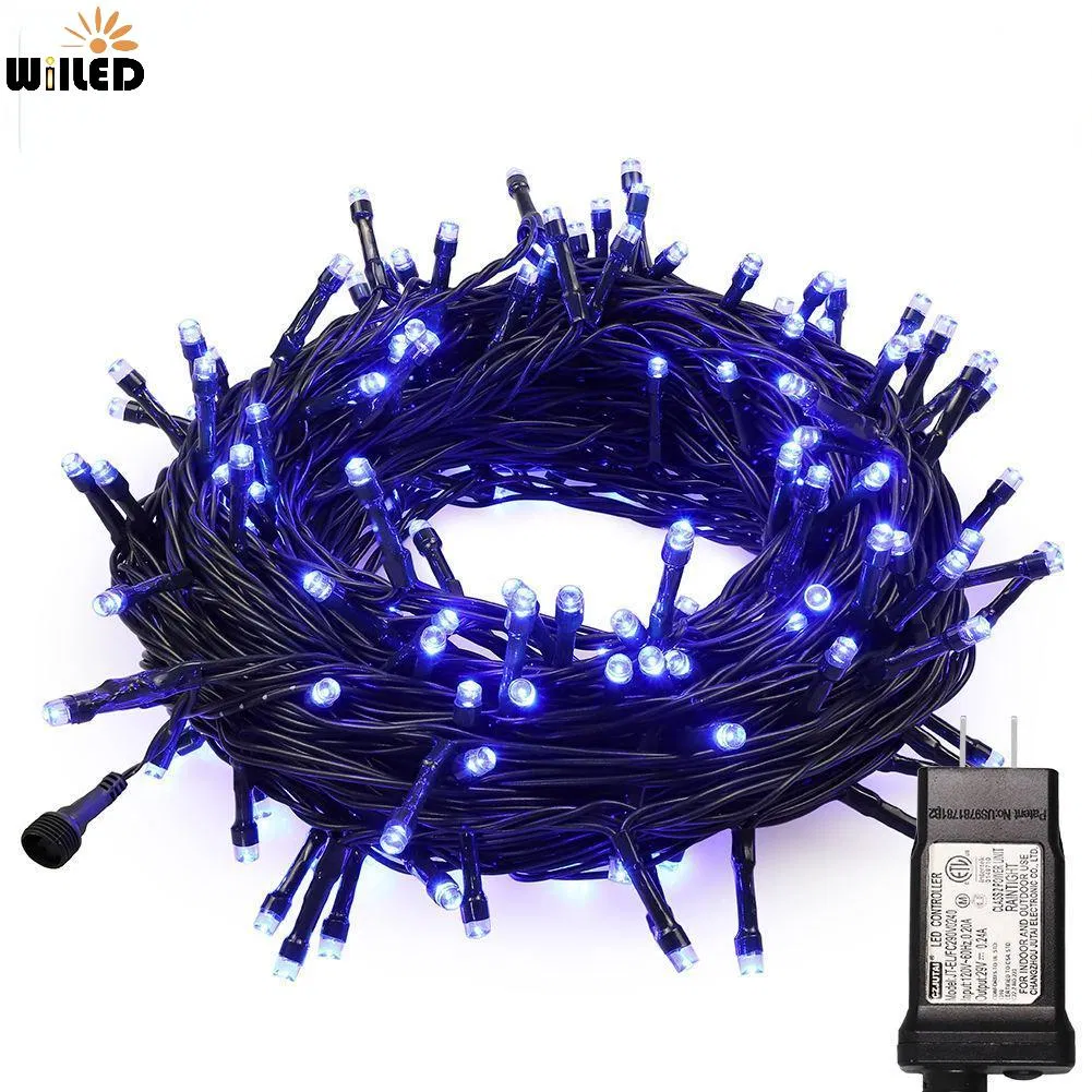 Decoration Starry 66FT 200 LED String Lights Indoor Outdoor LED Fairy Light for Party Holiday Patio Christmas Tree Ornament Lighting Copper Wire