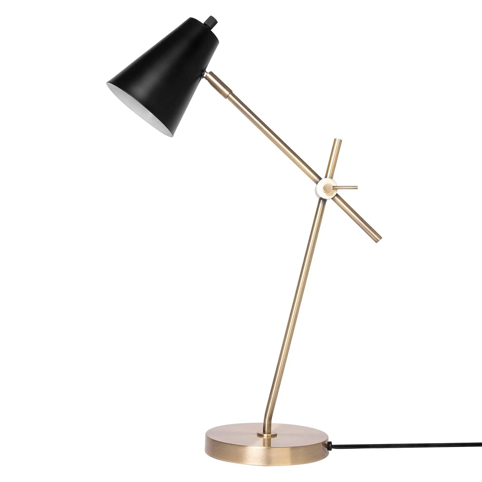 Nordic Task Lamp Bedroom Bedside Reading Table Living Room Sofa Desk Lamp Swivel Joint Adjustable Direction Head Switch