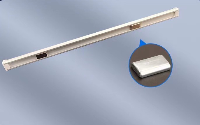 Commercial LED Flat Magnetic Track Shelf Cabinet Linear Light Bookstore Lighting