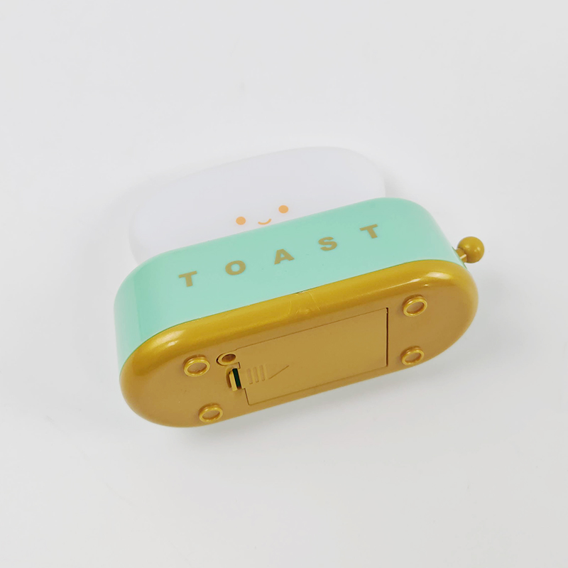 Cute Toast Night Light - Dimmable LED Toaster Lamp Battery Operated for Bedroom Decor, Kids Gift