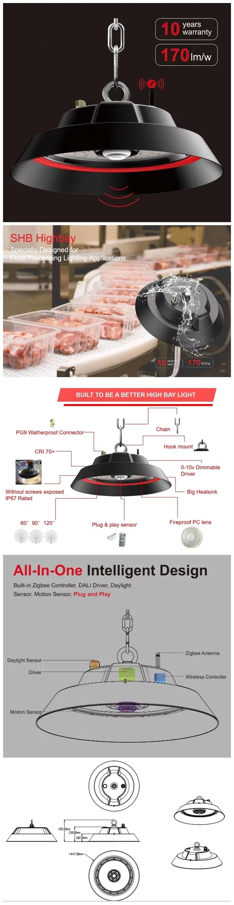 Industrial LED High Bay Light