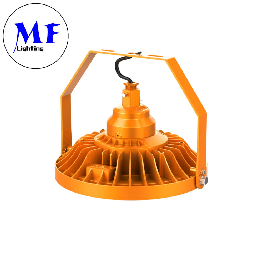 Atex Certificated Industrial Light 60W, 80W, 100W, 150W, 200W Waterproof IP66 High Bay Lighting Gas Station Lights LED Explosion Proof Light
