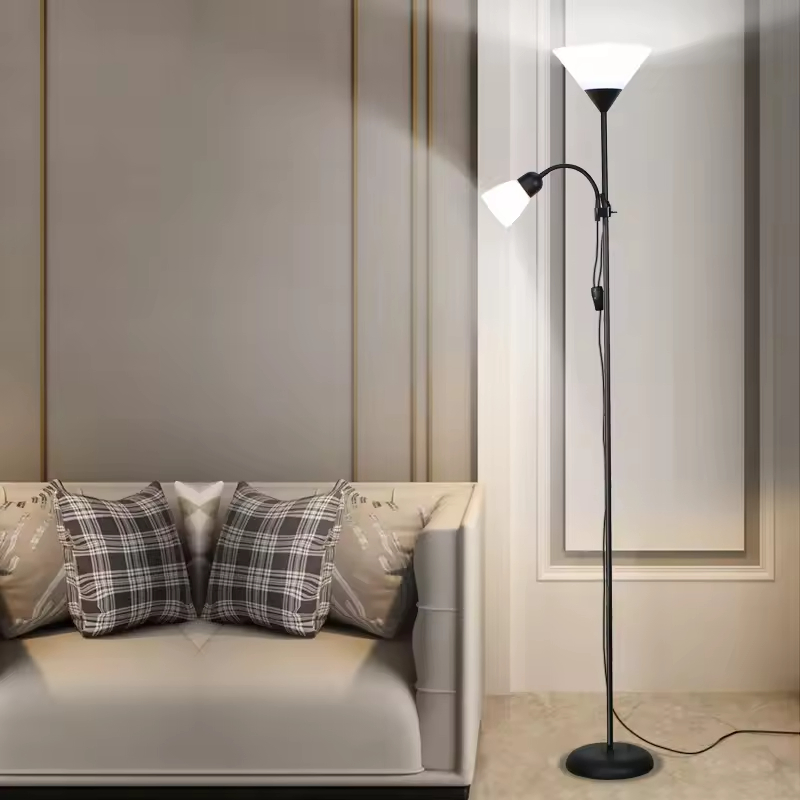 Cheap Bedroom Floor Lamp Nordic Home Decor LED Light Height Adjustable Floor Lamp