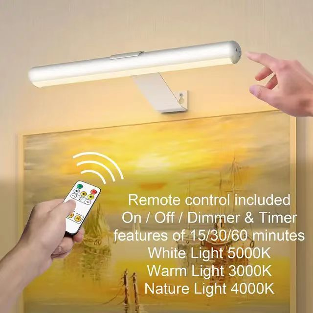 OEM Artwork Illumination Light Manufacturer Modern Aluminum LED Picture Lamp Wholesale