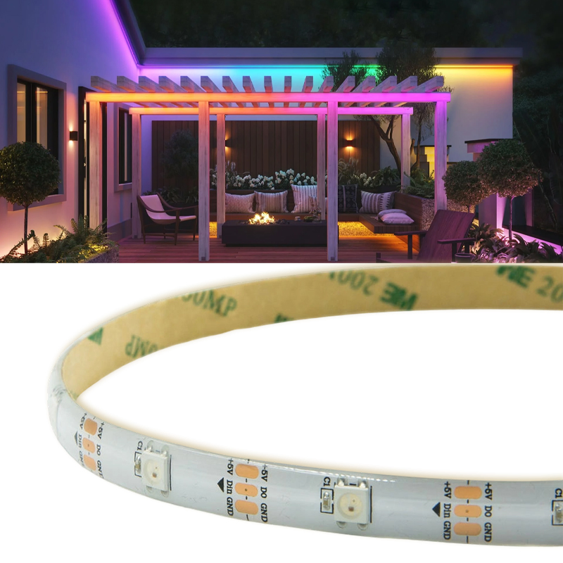 5V RGB Smart Strip Light 30LED with Seven Color USB Connectivity Copper Lamp Body Atmosphere Light Strings