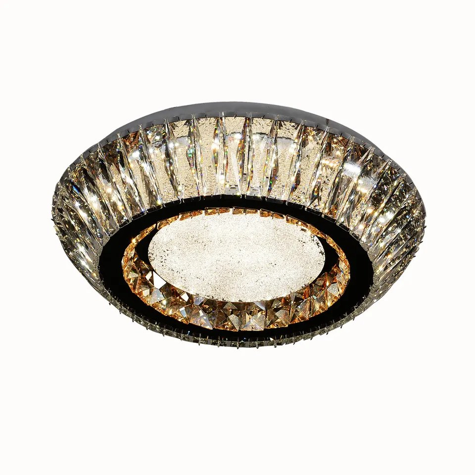 Modern Crystal LED Flush Mount Ceiling Light Pendant Light for Indoor