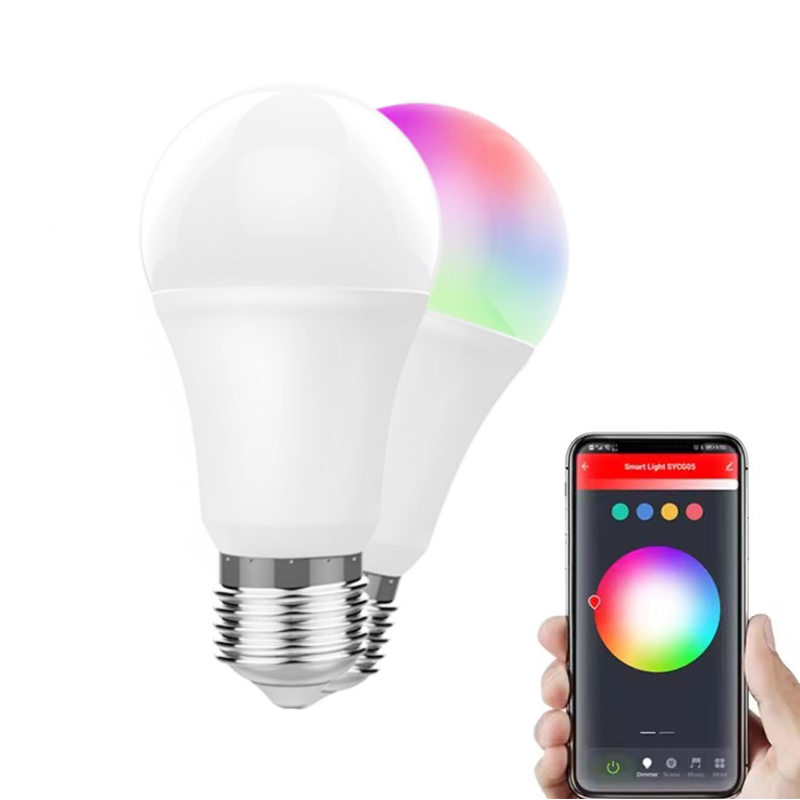 7W WiFi Smart LED Bulb Lights RGB Lamp