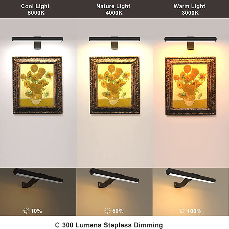OEM Artwork Illumination Light Manufacturer Modern Aluminum LED Picture Lamp Wholesale