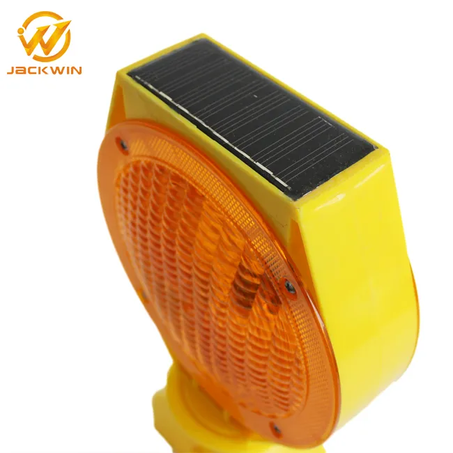 High Visibility Solar Warning Light Emergency Safety Flashing LED Beacon Strobe Light