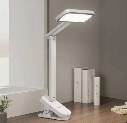 USB Rechargeable Clip-on LED Desk Lamp for Home Office