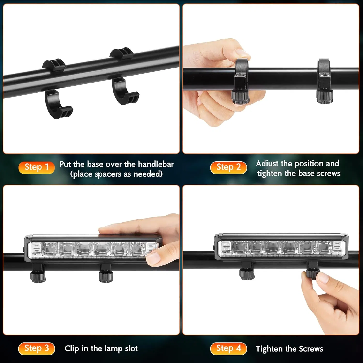 Best Bright Bike Light for Night Riding, USB-C Rechargeable Bicycle Light, Bicycle Headlight Set, Daytime Running Light, Waterproof Bike Headlight Taillight for