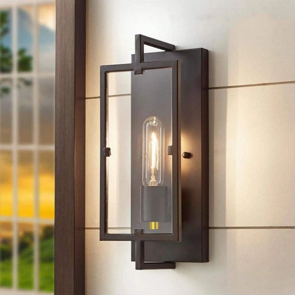 Hot Sale French Style out Door Quality Garden Courtyard Wall Lamp Lights