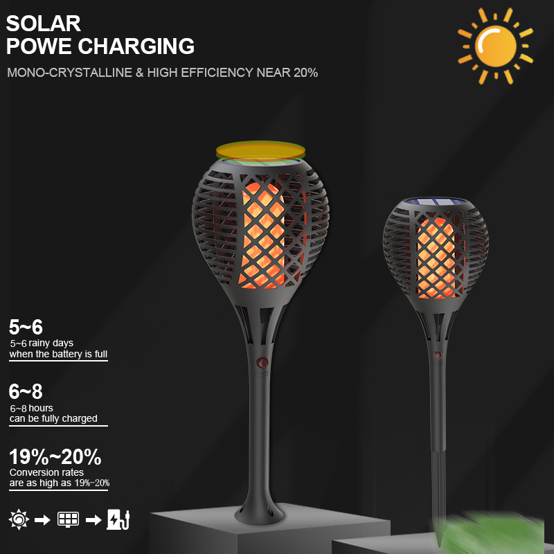 Alltop Yard Outdoor Waterproof Patio Driveway Landscape Solar Path 3W LED Garden Lights