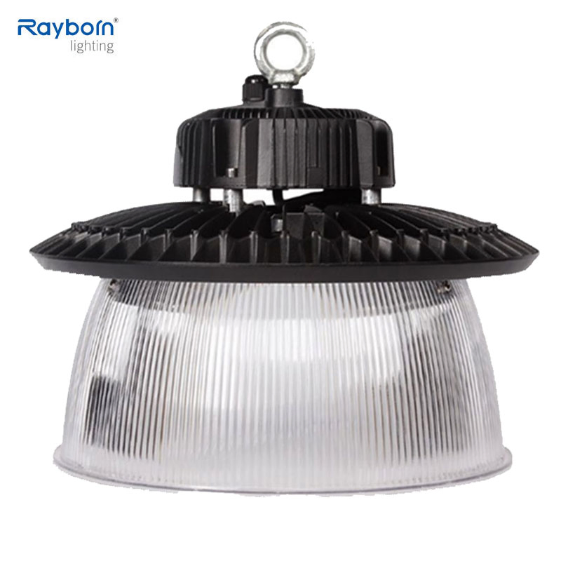 CCT/Watt Adjustable UFO Industrial Highbay 100W 150W 200W 250W 300W 400W 500W Hanging Low LED High Bay Light for Commercial Warehouse Factory Workshop