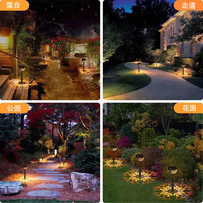Solar LED Torch Light IP65 Waterproof Outdoor Solar Flame Light Garden Decoration Landscape Lawn Lamp Path Lighting