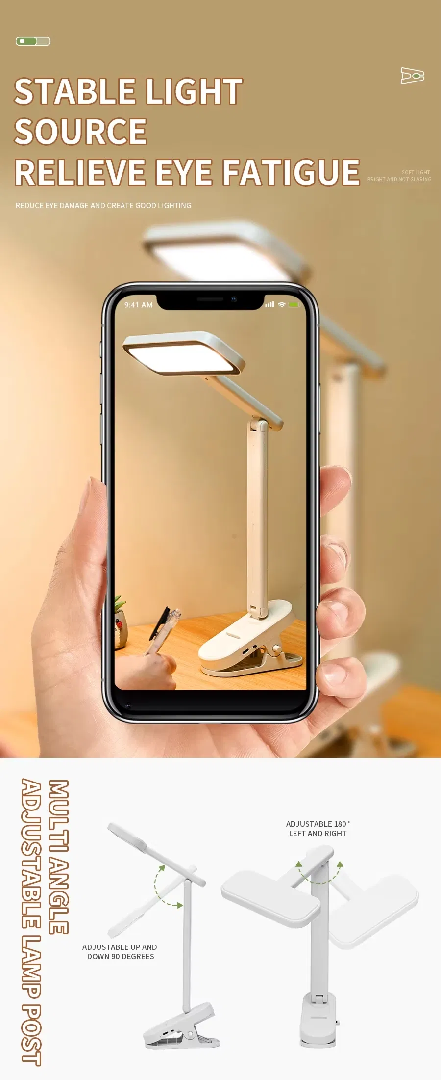 LED Desk Lamp View 4