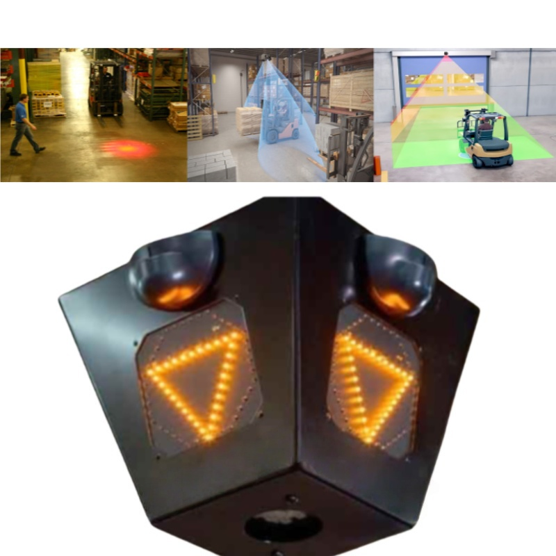 Smart Inductive LED Signal Lamp for High Speed Industrial Yard Activities