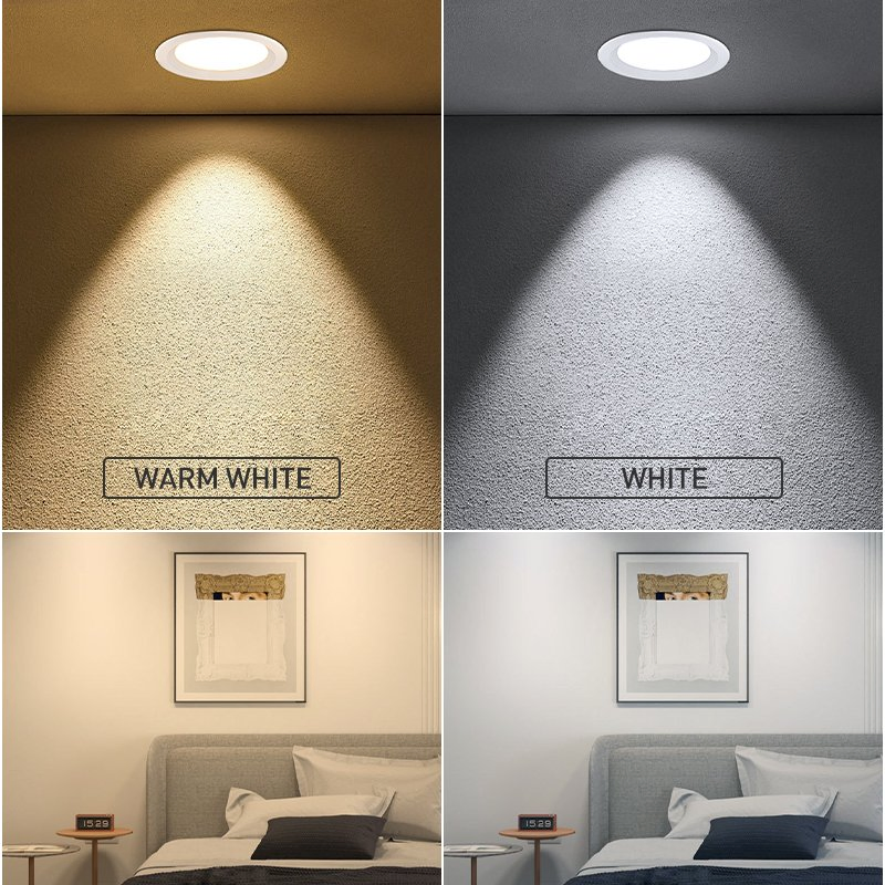 Modern LED Recessed Downlight Ceiling Spotlight for Indoor Spaces Light