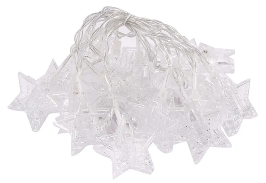 LED Star Photo Clips Setup