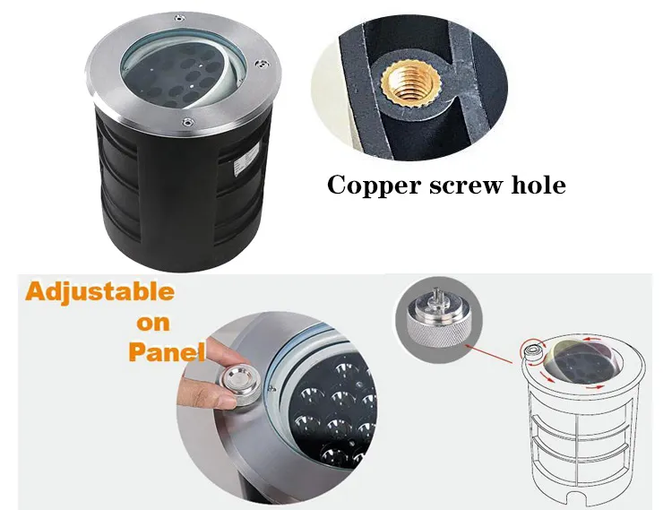 Underground Light Adjustment