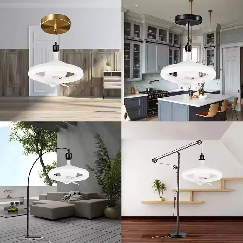 LED Modern Ceiling Fan Lamp Detail 8